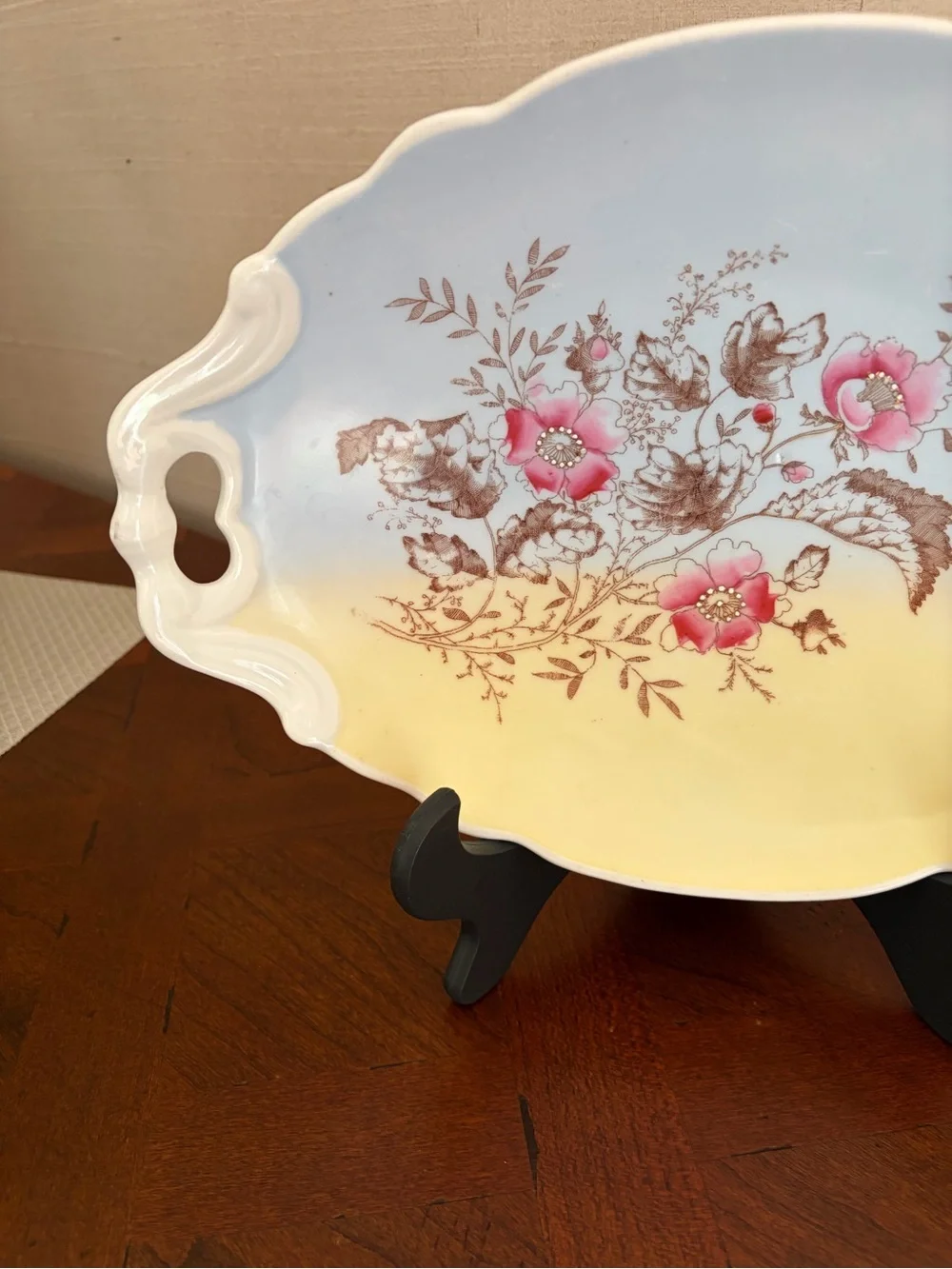 19th Century German Victorian Gotha Thuringia Style Porcelain Transferware